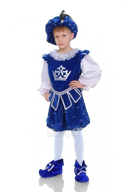 Prince in Blue Costume