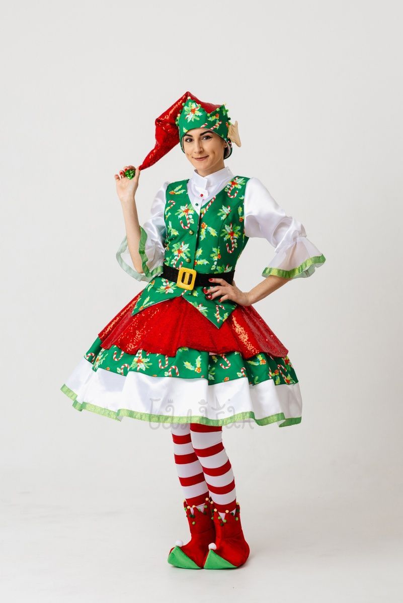 Elf Girl Festive Costume