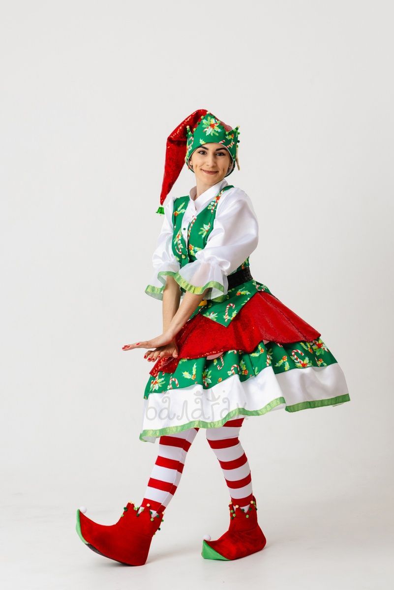 Elf Girl Festive Costume