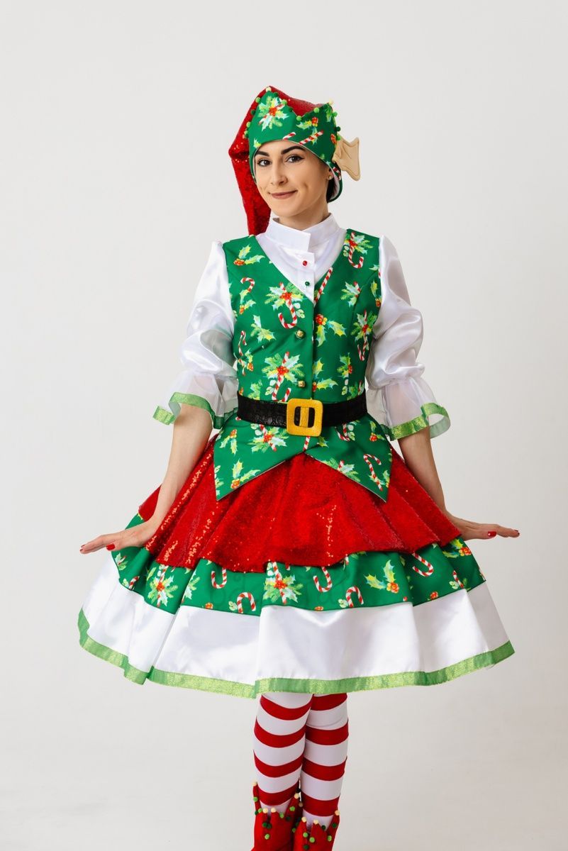 Elf Girl Festive Costume