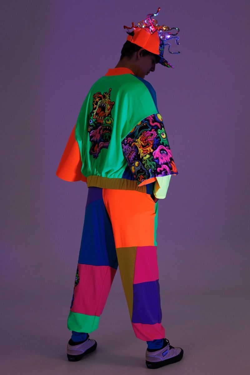 Monster Party Glow costume for men