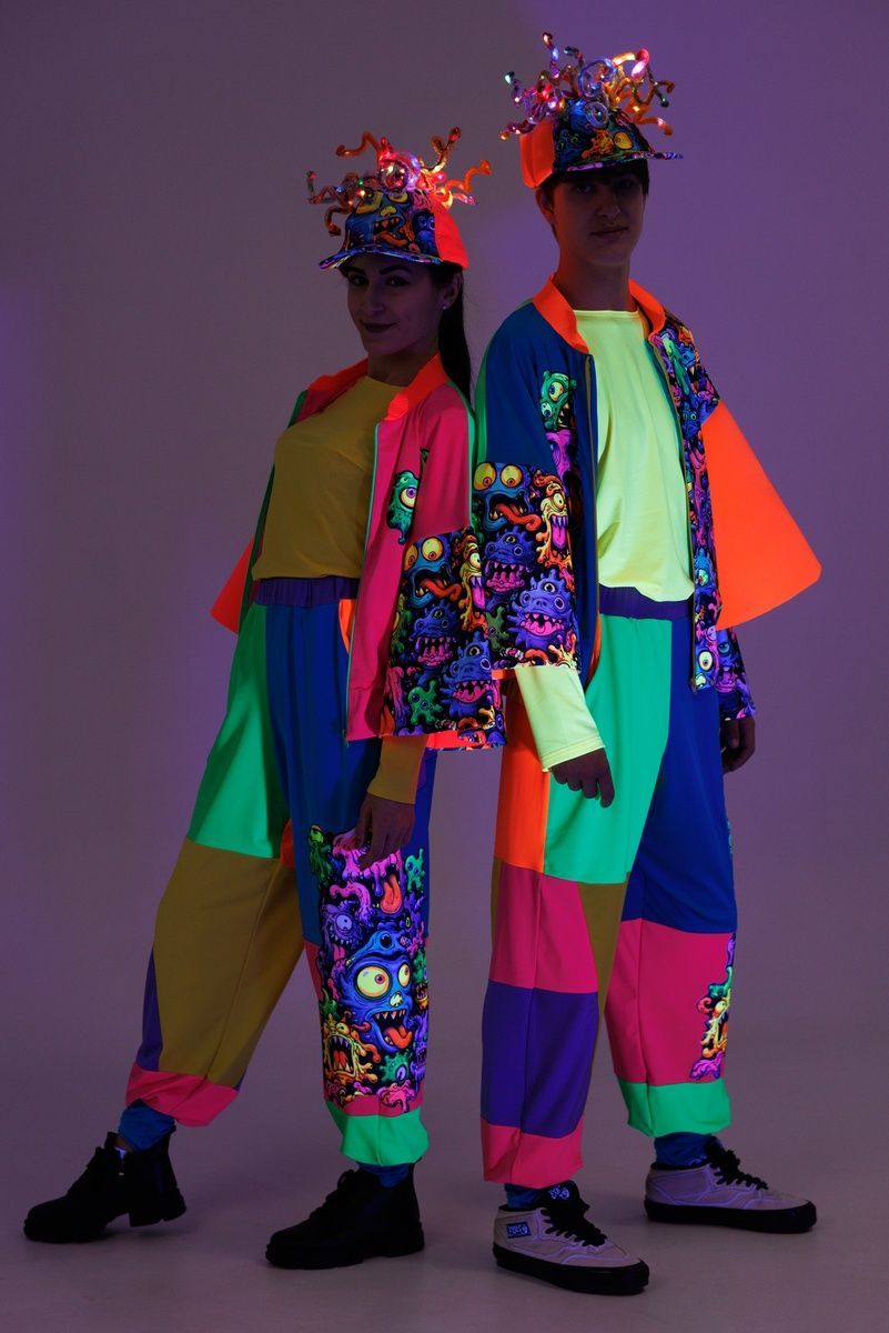 Monster Party Glow costume for men
